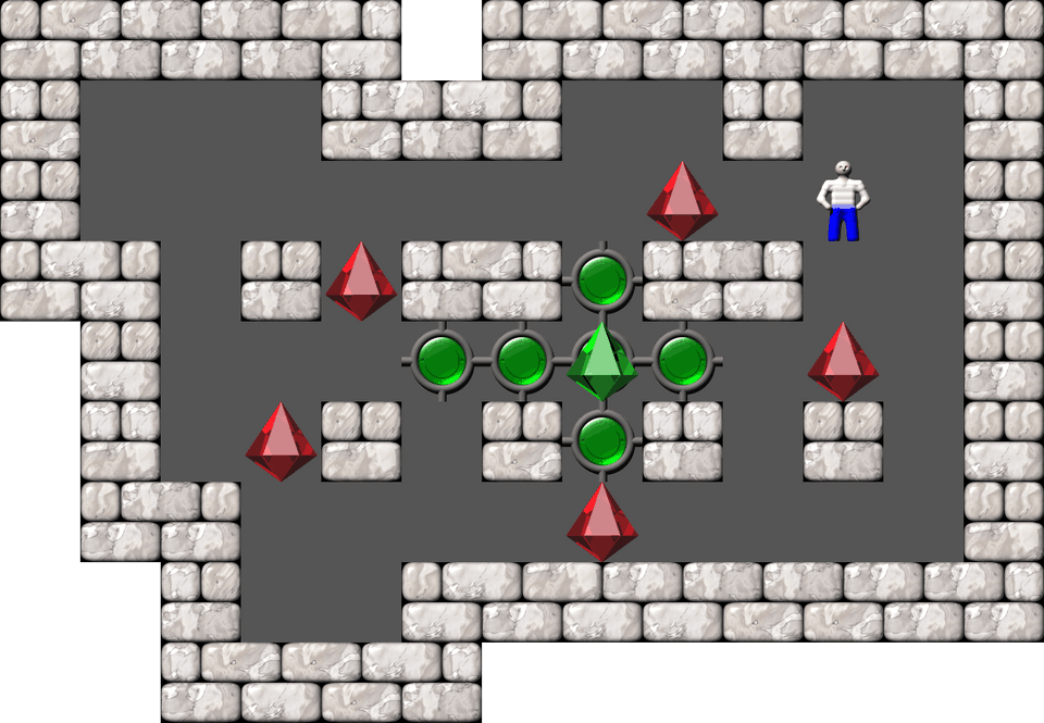 Сокобан Thinking Rabbit Arranged уровень 339